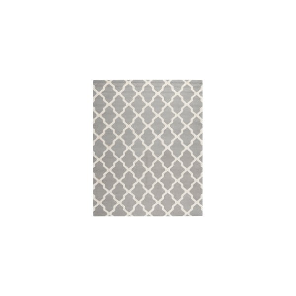 Ava Light Grey gyapjú szőnyeg, 243 x 304 cm - Safavieh