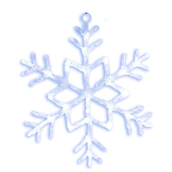 Merry Snowflake LED dekorációs világítás, ⌀ 40 cm - Best Season