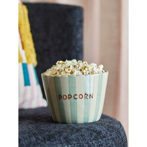 Világoszöld-krémszínű kerámia szervírozó tálka 1,9 l Chip – Bloomingville-image-1