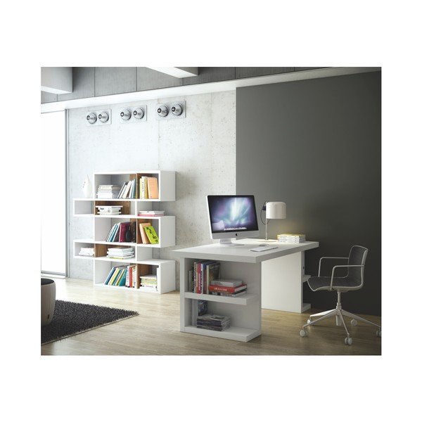 Multi fehér íróasztal, hossz 180 cm - TemaHome-image-3