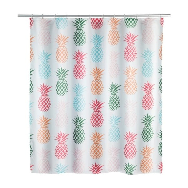 Pineapple zuhanyfüggöny, 180 x 200 cm - Wenko