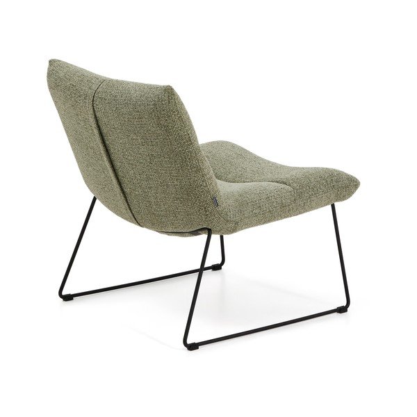 Zöld zsenília fotel Asen – Kave Home-image-4