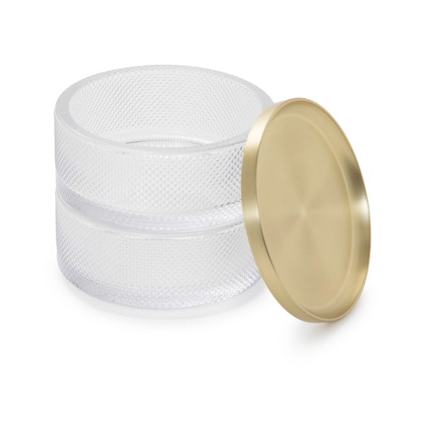 Tesora üveg ékszerdoboz, aranyszínű fedéllel - Umbra-image-3