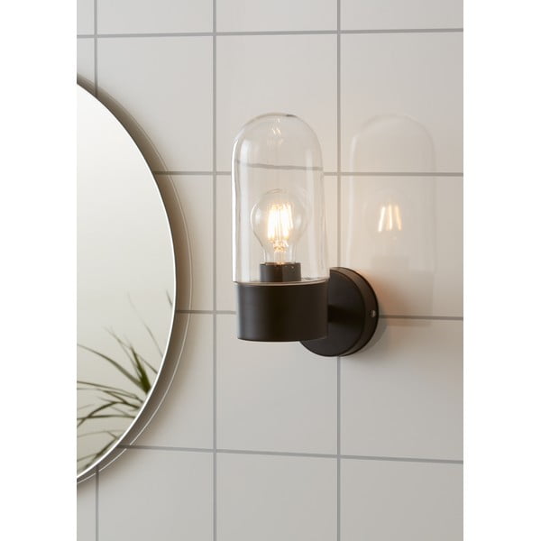 Zen Wall Black Clear fekete fali lámpa - Markslöjd-image-1