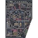 Ülejõe fekete kétoldalas gyerekszőnyeg, 160 x 230 cm - Narma