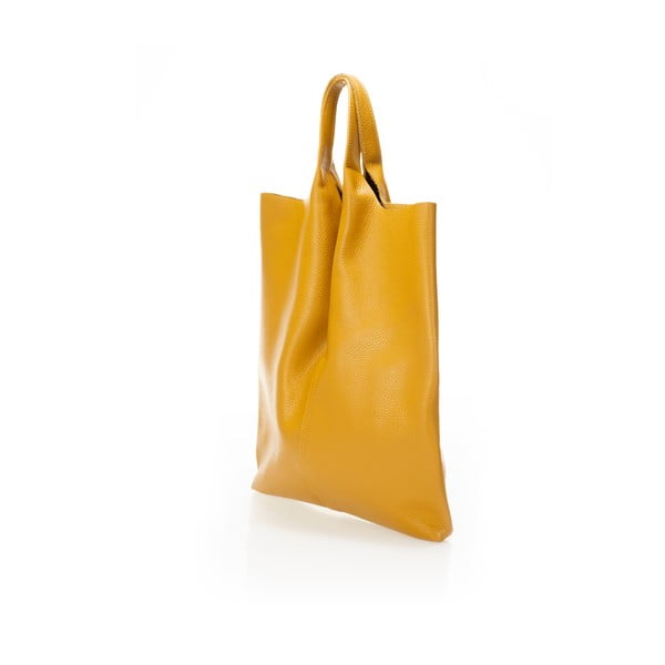 Silvia sárga bőrtáska - Giulia Massari-image-2