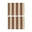Bio pamut tányéralátét szett 2 db-os 36x48 cm Toppu – OYOY Living Design