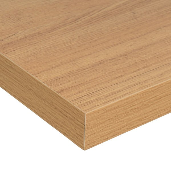 Natúr színű fali polc tölgyfa dekorral 60 cm Estantes – Casa Selección-image-2