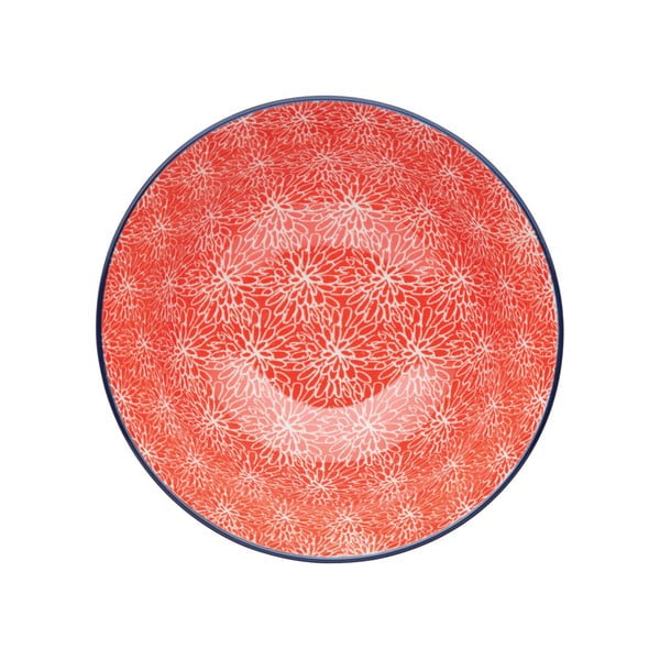 Floral piros kerámia tál, ø 16 cm - Kitchen Craft-image-2