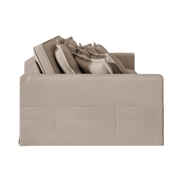 Világosbarna kanapé 236 cm Nora – Ropez-image-4