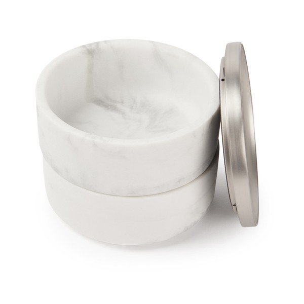 Tesora ékszerdoboz márvány dekorral és ezüstszínű fedéllel - Umbra-image-3