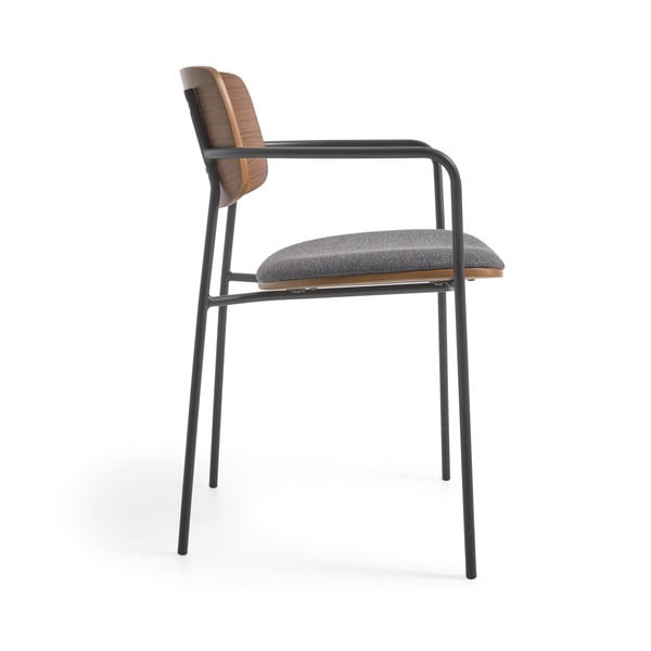 Szürke-barna étkezőszék Maureen – Kave Home-image-4