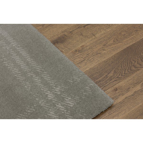 Világosszürke gyapjú szőnyeg 240x340 cm Calisia M Grid Rim – Agnella-image-4