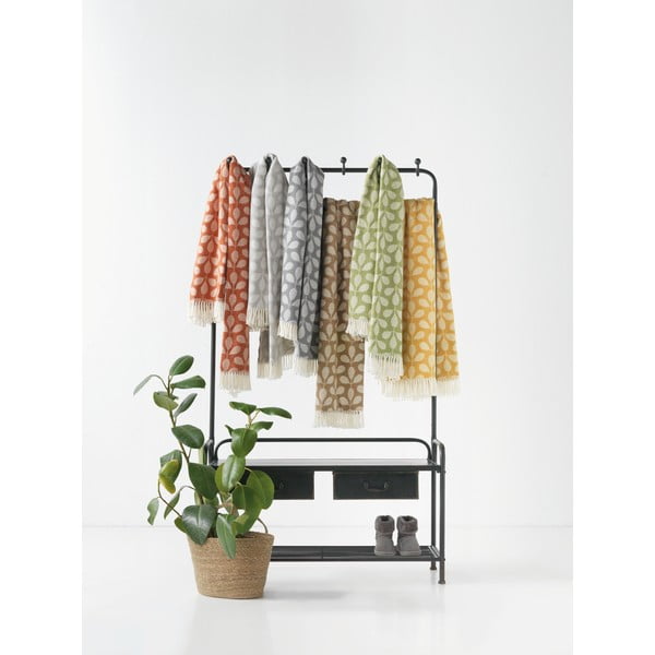 Sirkkalehti gesztenyebarna pléd, 140 x 180 cm - Euromant-image-2