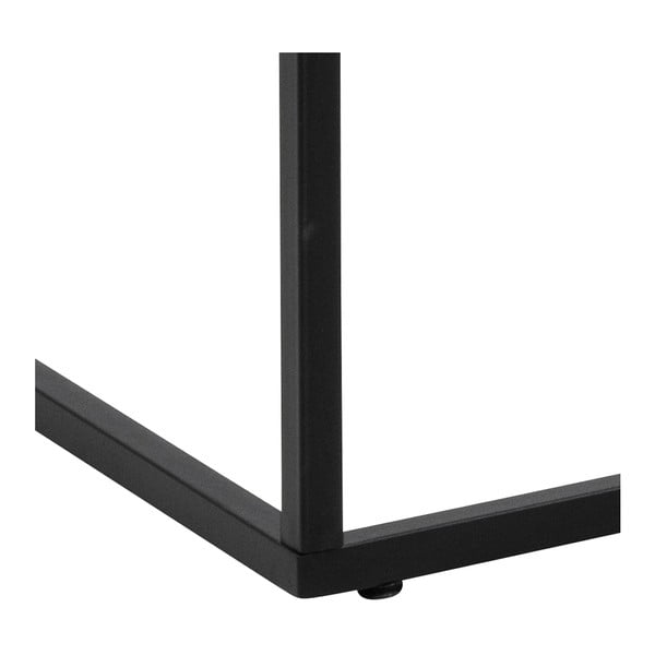 Fehér dohányzóasztal márvány dekoros asztallappal 55x110 cm Barossa – Actona-image-4