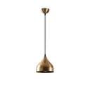 Aranyszínű függőlámpa fém búrával ø 18 cm Tattoo – Opviq lights