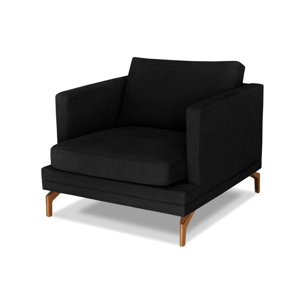 Jupiter fekete fotel - Windsor & Co Sofas-image-3