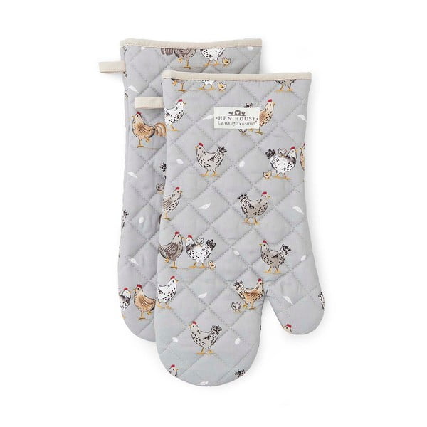 Pamut edényfogó kesztyű szett 2 db-os Hen House – Cooksmart ®