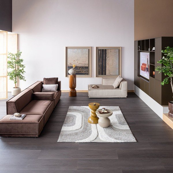 Fém virágtartó állvány ø 32 cm (magasság 95 cm) Toval – WOOOD-image-2