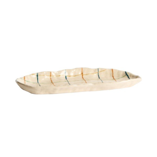 Kerámia tálca 13x32 cm Belor – Kave Home
