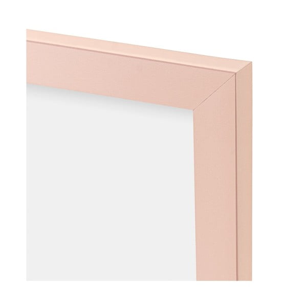 Világos rózsaszín műanyag fali képkeret 34x44 cm  -image-2