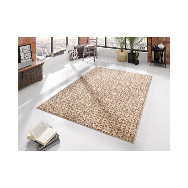Gloria Pattern bézs szőnyeg, 80 x 150 cm - Hanse Home-image-1