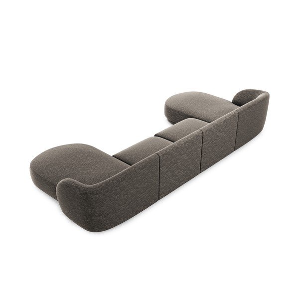 Szürke sarokkanapé Miley – Micadoni Home-image-4