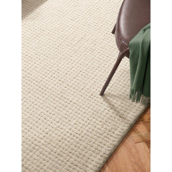 Krémszínű gyapjú szőnyeg 80x150 cm Eloise – Hanse Home-image-2