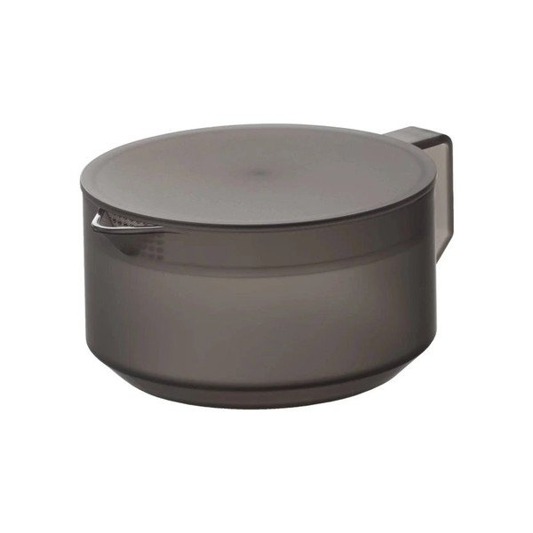 Fekete műanyag teáskanna szűrővel 600 ml Tower – YAMAZAKI