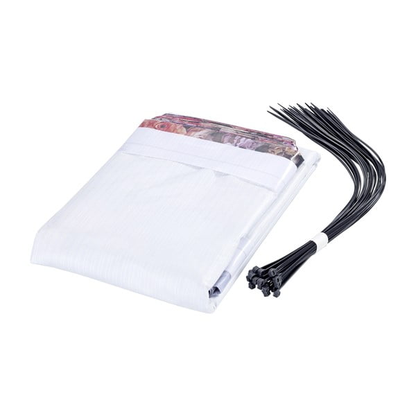 Műanyag belátásgátló erkélyre 500x85 cm Roses - Maximex-image-3