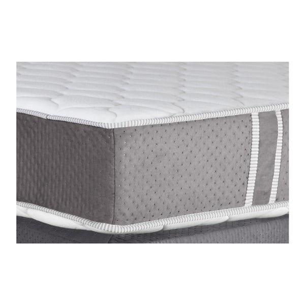 Syrius fehér-szürke memóriahabos matrac, 180 x 200 cm - Stella Cadente-image-3