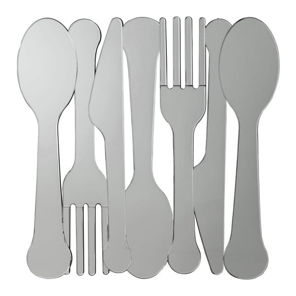 Cutlery fali tükör - Kare Design
