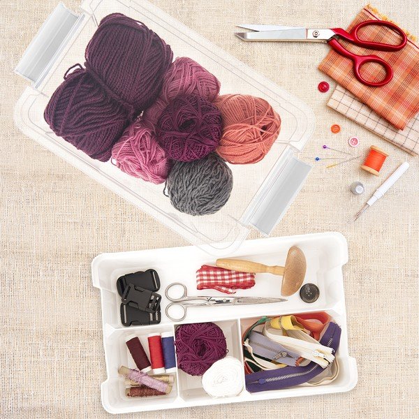 Fedeles műanyag tárolódoboz 35x23x17 cm Multi Stormax – Orion-image-1