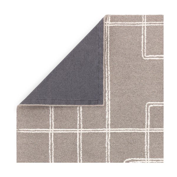 Világosszürke kézi szövésű gyapjú szőnyeg 200x300 cm Ada – Asiatic Carpets-image-2