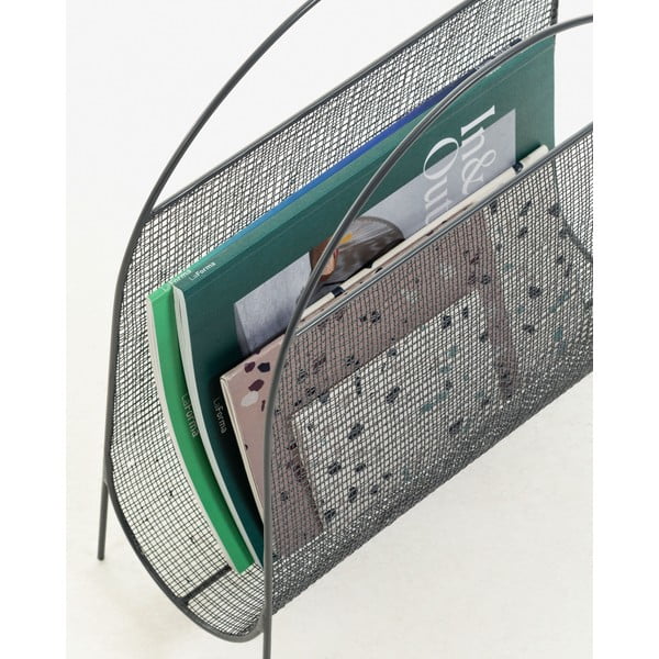 Fém újságtartó állvány Aviva – Kave Home-image-3