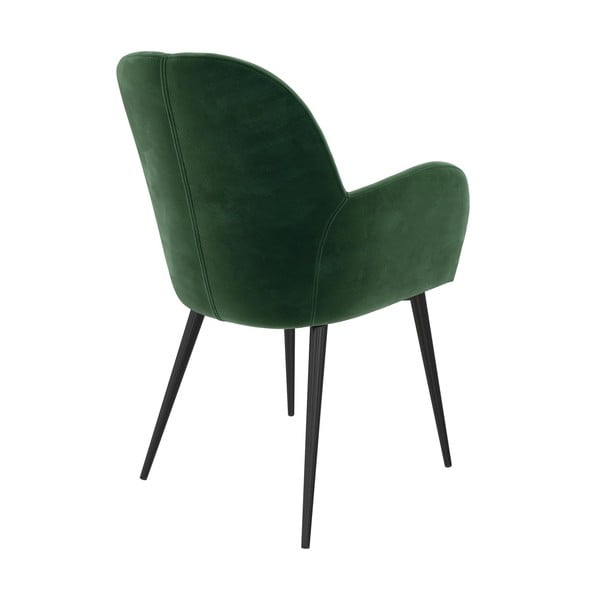 Zöld kárpitozott étkezőfotel Fitz – Støraa-image-2