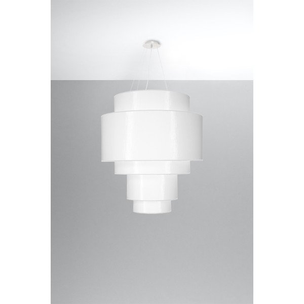Elber fehér függőlámpa, ø 80 cm - Sollux-image-1