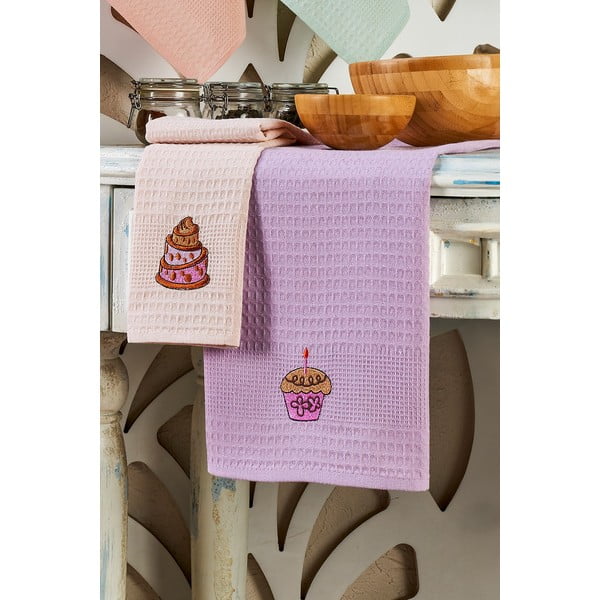 Pamut konyharuha szett 6 db-os 40x60 cm Cake – Foutastic-image-3