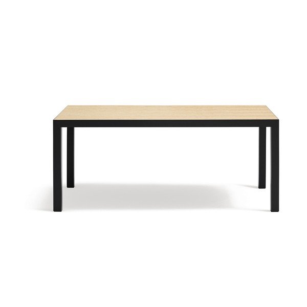 Étkezőasztal tölgyfa asztallappal 75x180 cm Alma – Teulat-image-2