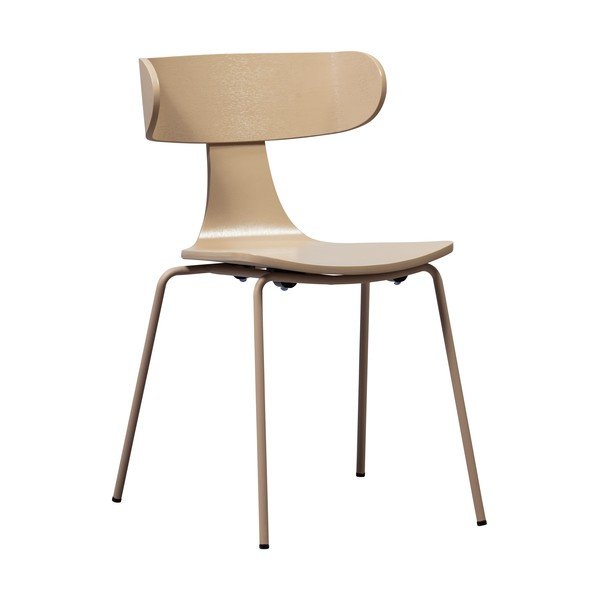 Natúr színű rakásolható étkezőszék kőrisfa dekorral Form – WOOOD