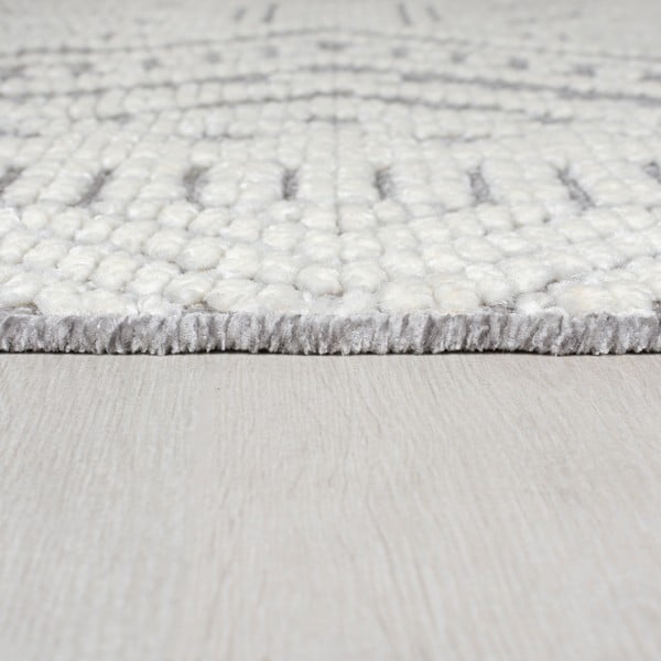 Szürke mosható zsenília futószőnyeg 60x240 cm Jaipur – Flair Rugs-image-4