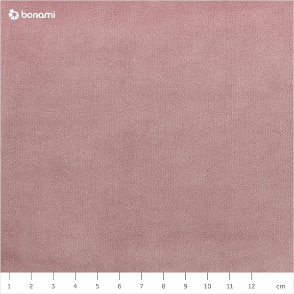 Világos rózsaszín kárpitozott karfás étkezőfotel Lola – Actona-image-4