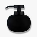 Fekete kerámia szappanadagoló 200 ml Lotus – Mette Ditmer Denmark
