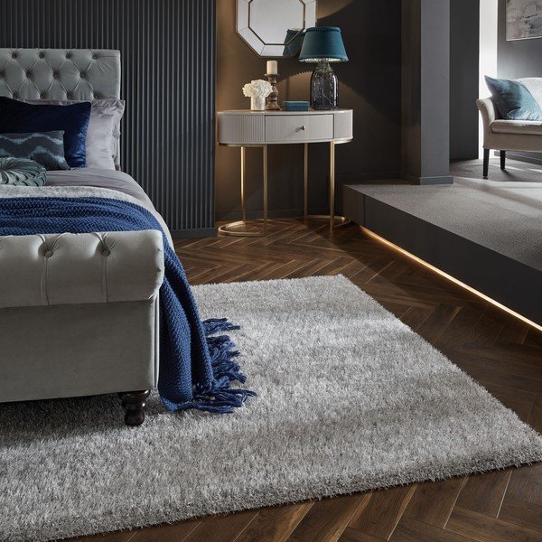 Szürke szőnyeg újrahasznosított szálakból 160x230 cm Velvet – Flair Rugs-image-1