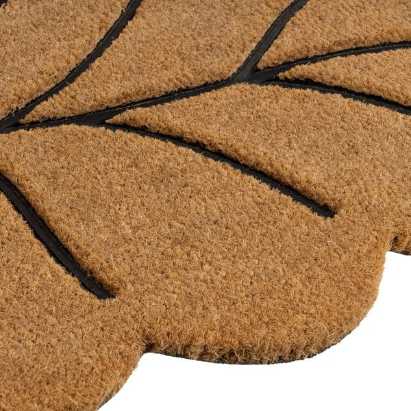 Kókuszrost lábtörlő 45x75 cm Leaf – Casa Selección-image-2