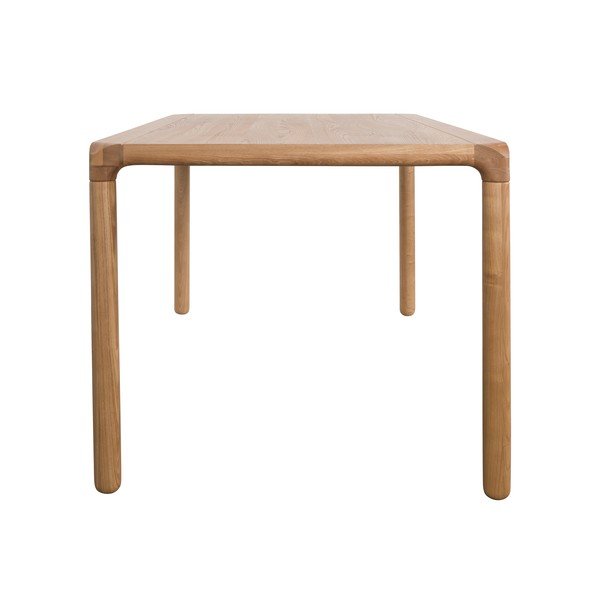 Étkezőasztal tölgyfa dekorral 90x160 cm Storm – Zuiver-image-3