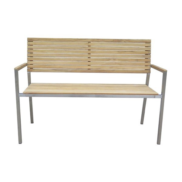 Barna fém kerti pad Denver – Garden Pleasure-image-1