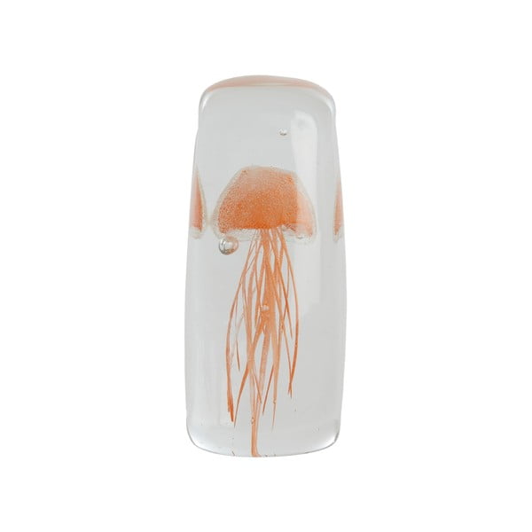 Üveg papírnehezék (magasság 13 cm) Jellyfish – Light & Living