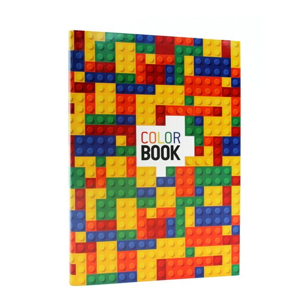 Color Book színes jegyzetfüzet színes lapokkal, A5, 115 lap - Makenotes