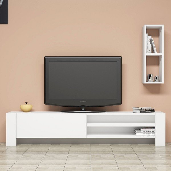 Naz fehér TV-állvány-image-1